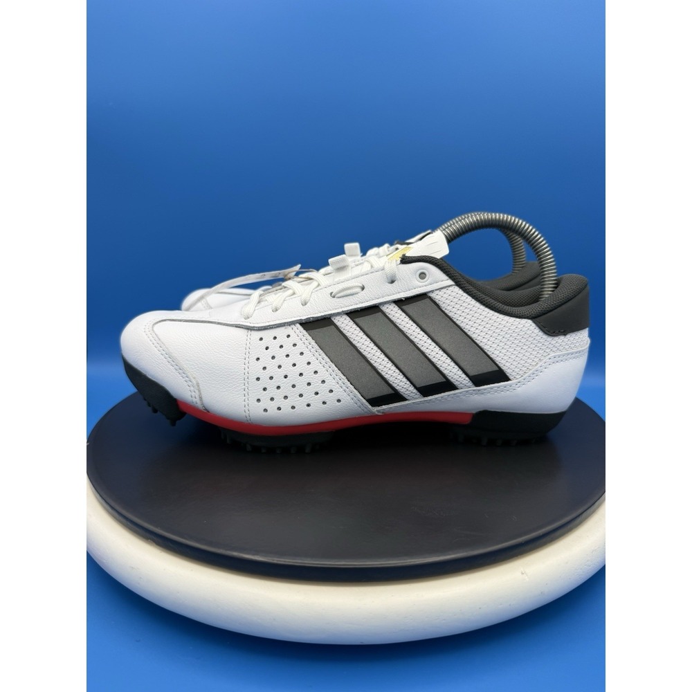 Adidas Heritage Tour Cycling Shoes Mens 7.5 Womens 8.5 White Gray Black IE1400‎
